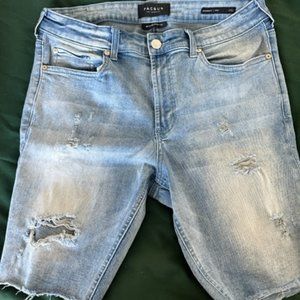Men's skinny/distressed shorts